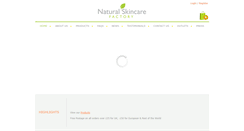 Desktop Screenshot of natural-skincare-product.com